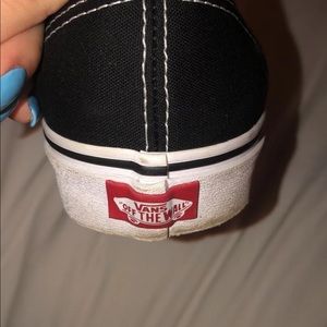 Men’s black Vans NEW